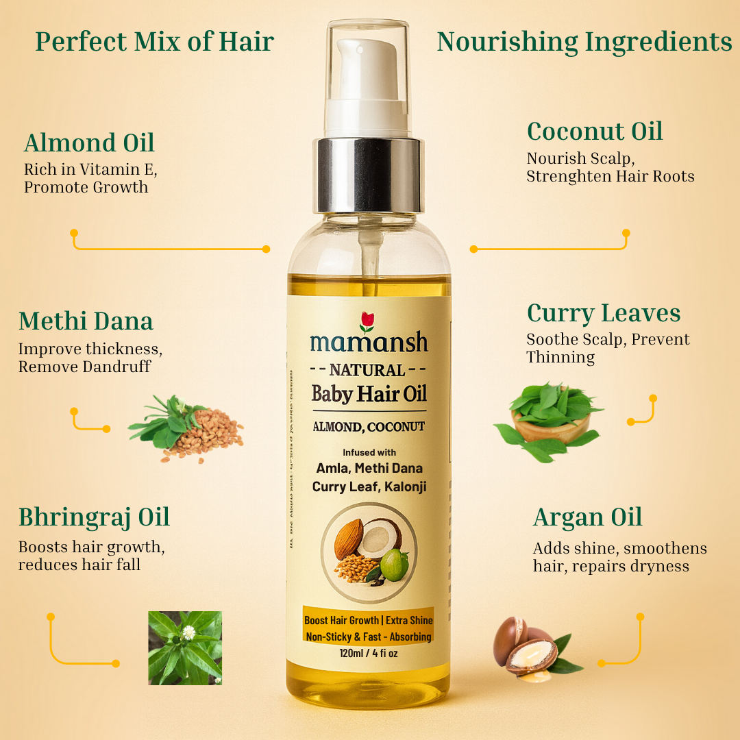 Mamansh Ultimate Baby Hair Oil