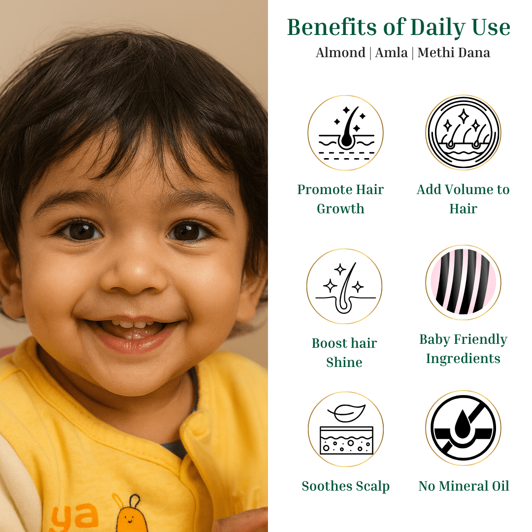 Mamansh Baby Hair Growth Oil - mamansh