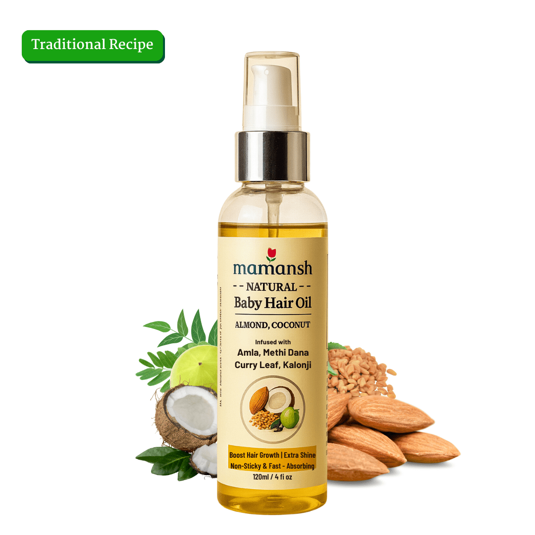 Mamansh Baby Hair Growth Oil - mamansh
