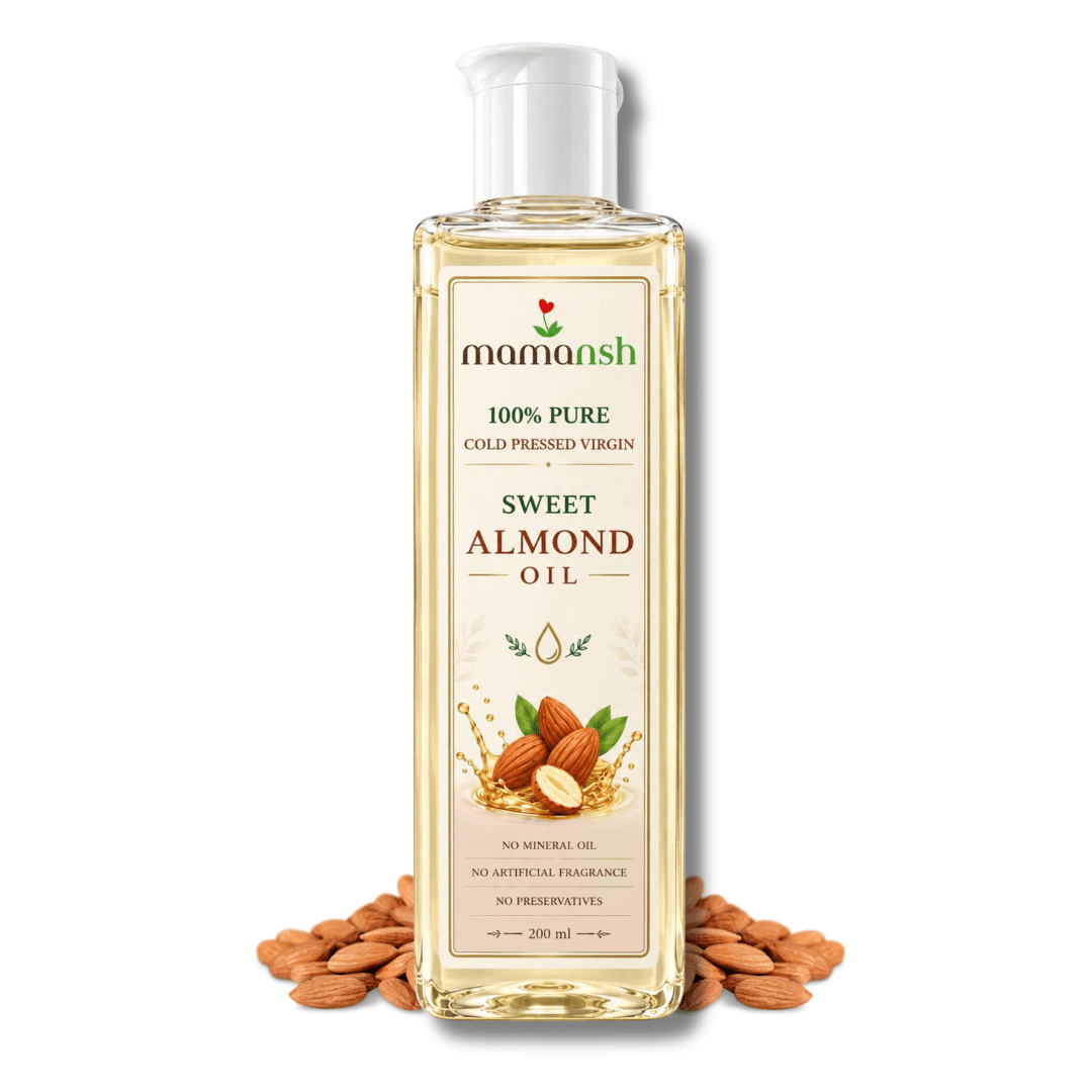 Mamansh Pure Almond Oil - mamansh